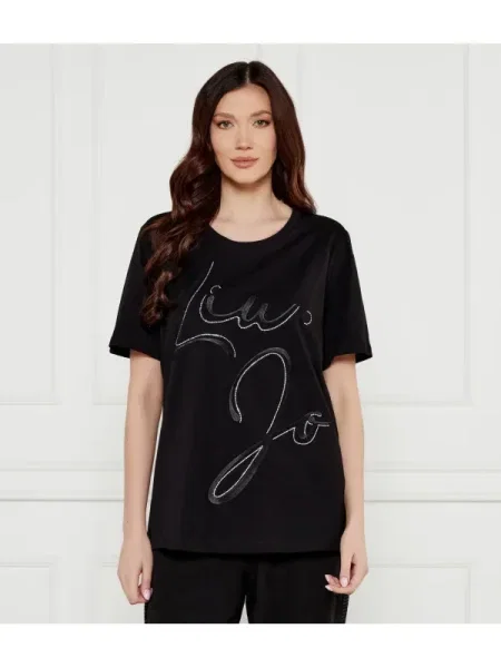 Liu Jo Sport Póló | Relaxed fit fekete