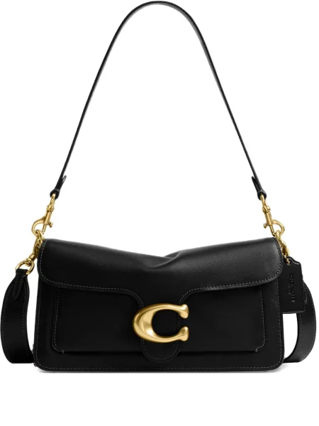Geanta de piele Coach din piele negru
