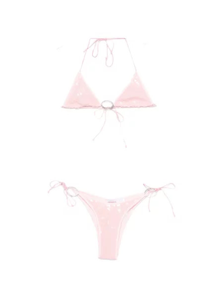 Bikini Oseree cu paiete roz