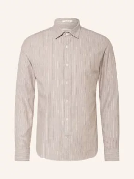 Gant Flanelová Košile Regular Fit béžová černá bílá
