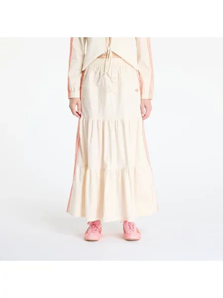 Пола adidas Originals Summer Glow Skirt Wonder White XS бежово