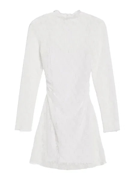 Bershka Rochie ecru