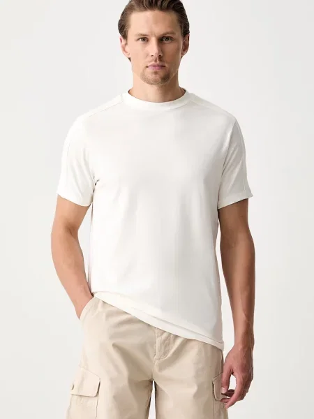 Karl Lagerfeld tricou pentru bărbați din cu bej
