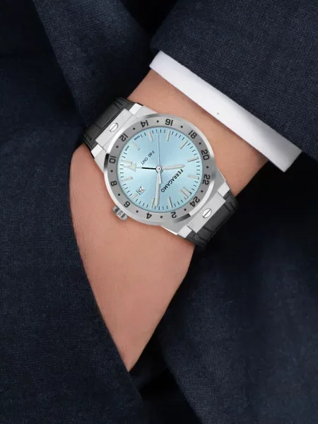 Ceas Ferragamo albastru