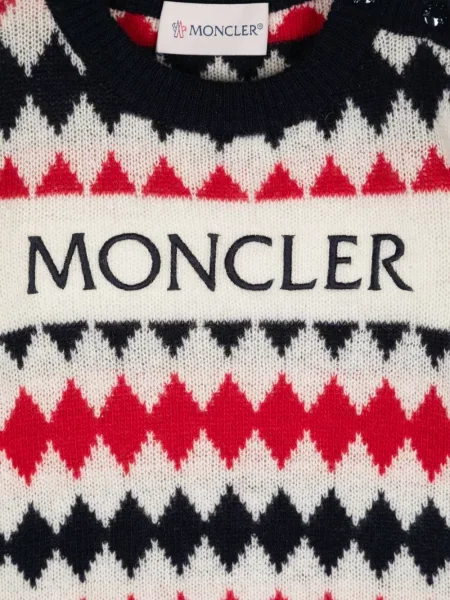 Sweter dziecięcy Moncler Enfant niebieski