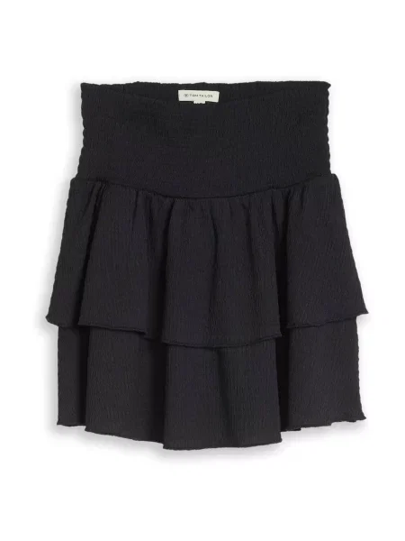 TOM TAILOR Fustă negru