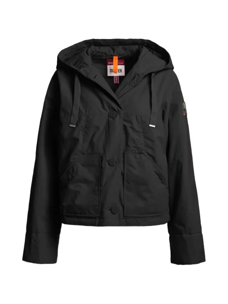 Kurtka puchowa Parajumpers z kapturem czarna