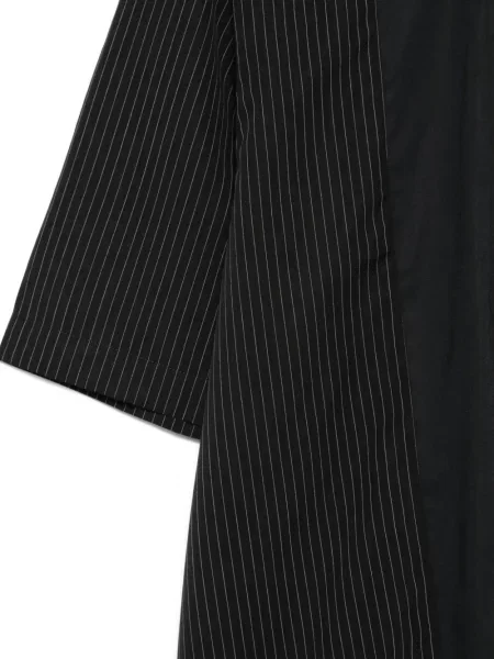 Pruhované pruhované košile Low Brand černé