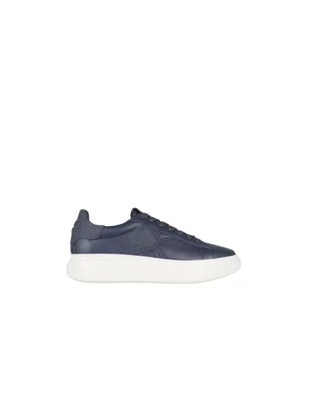 Sneakersy Alexander Smith skórzane niebieskie