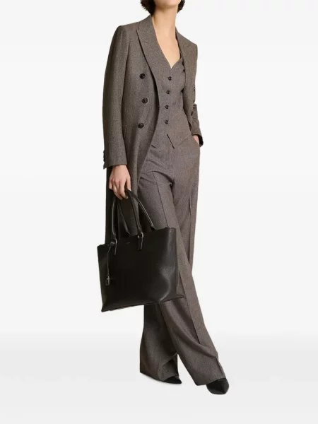 Pantaloni Kiton maro