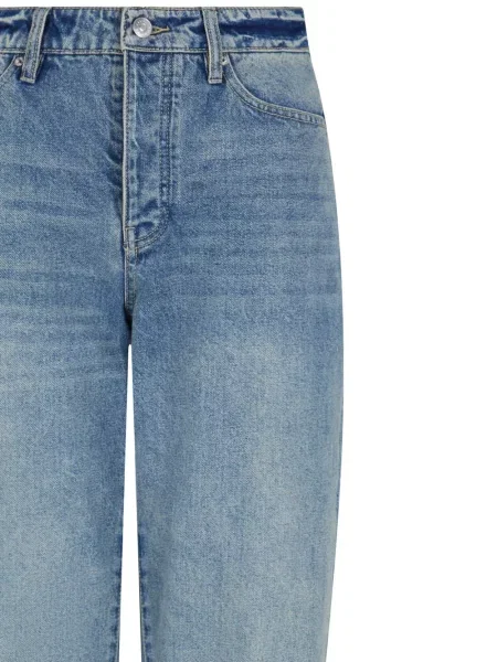 Blugi conici Armani Exchange conici albastru