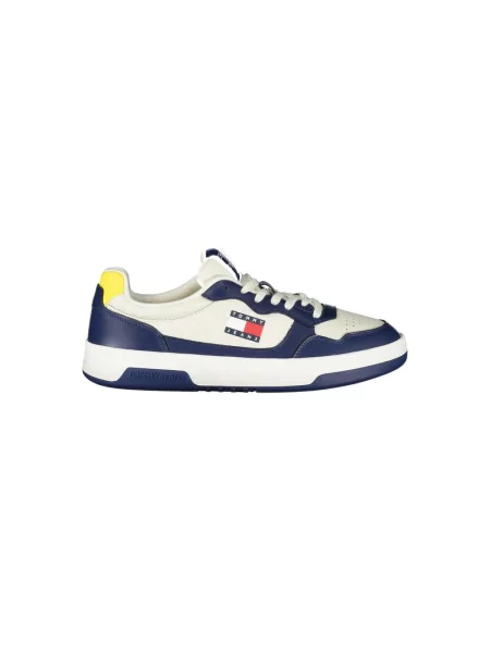 Sneakersy Tommy Hilfiger z logo niebieskie
