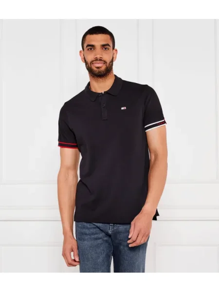 Tommy Jeans Polo negru
