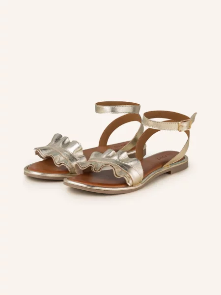 Inuovo Sandály zlatá