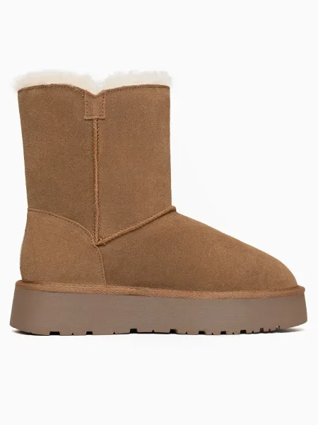 Gooce Botine HUBBARD / castaniu maro