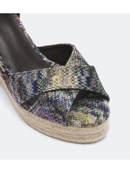 Sandale Missoni cu pană