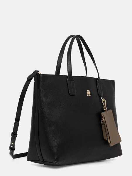 Geantă messenger Tommy Hilfiger negru