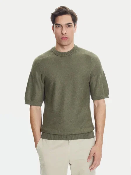 BOSS Pulover Kencel verde