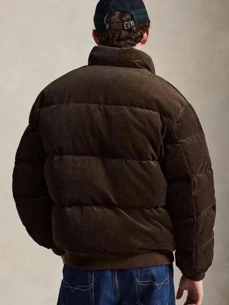 Polo Ralph Lauren geacă cu puf pentru bărbați maro