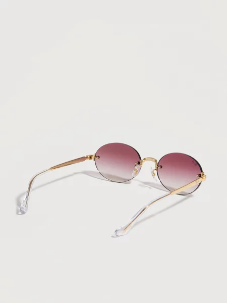 Ray-Ban Slnečné okuliare zlatá / priehľadná