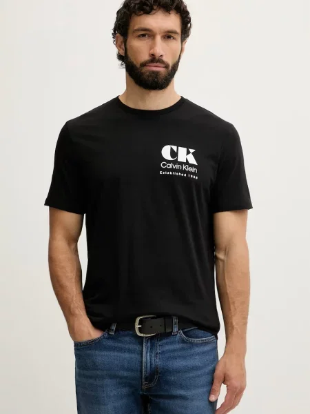 Calvin Klein Jeans kratka majica črna
