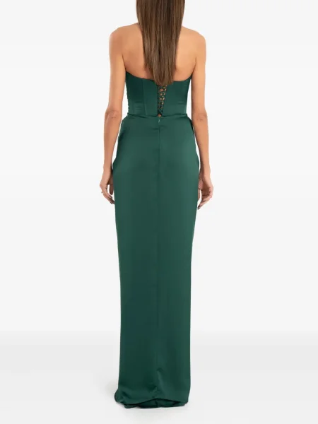 Rochie maxi Ana Radu de costum verde