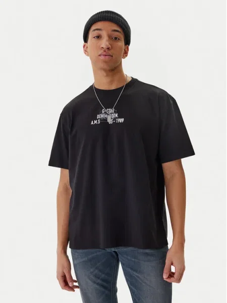 G-Star Raw Tricou Multi Technique negru