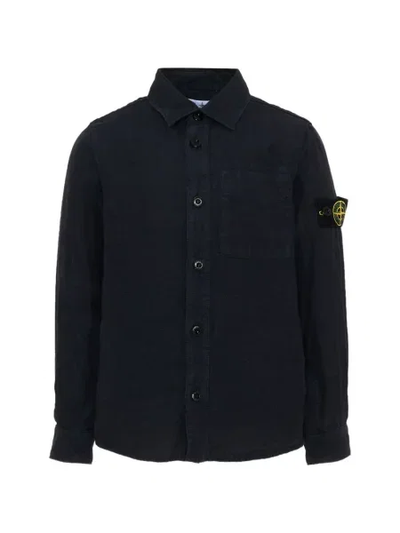 Koszula dziecięca Stone Island niebieska
