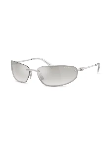 Ochelari de soare Miu Miu Eyewear argintiu