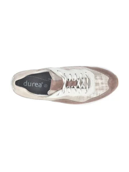 Sneakersy Durea zamszowe beżowe