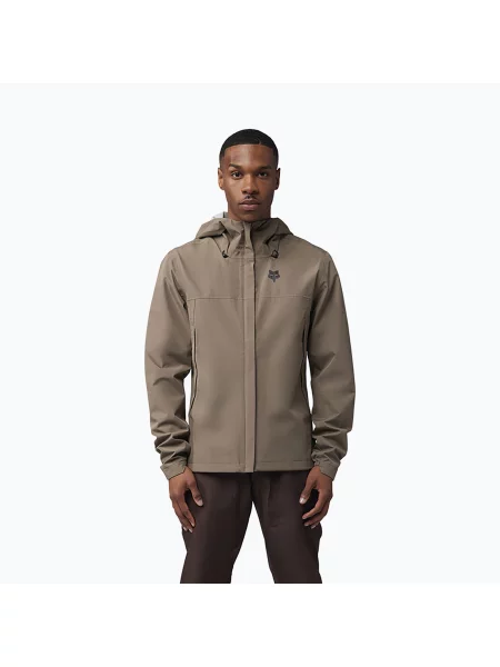 Мъжко яке за колоездене Fox Racing Ranger water ash кафяво