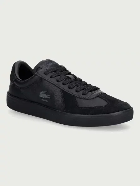 Lacoste BASESHOT PRO sportcipő férfi bőr fekete