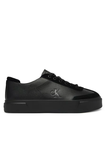 Calvin Klein Сникърси Basket Cupsole Lup Wt Lth черен