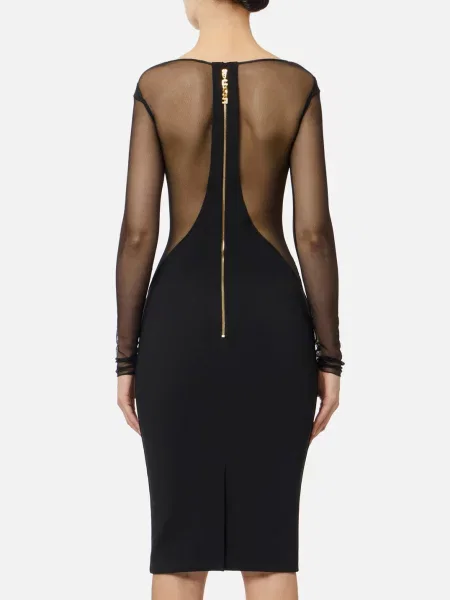 Платье Elisabetta Franchi черное
