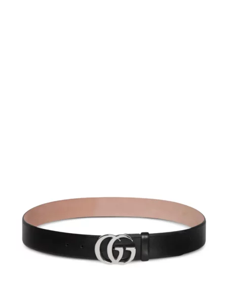Bőr öves öv Gucci fekete