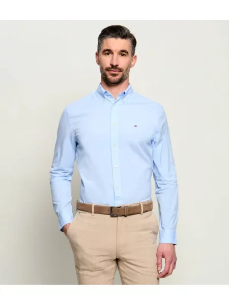 Tommy Hilfiger cămașă pentru bărbați din albastru