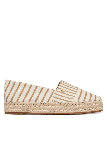 Espadrile Tommy Hilfiger Th Platform Espadrille Stripes bež