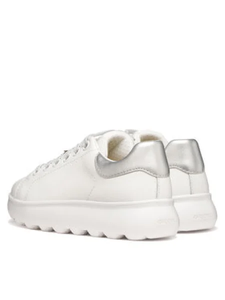 Geox Sneakersy J Puffypop Girl S biela
