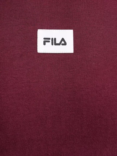Піжама Fila однотонна бордовий