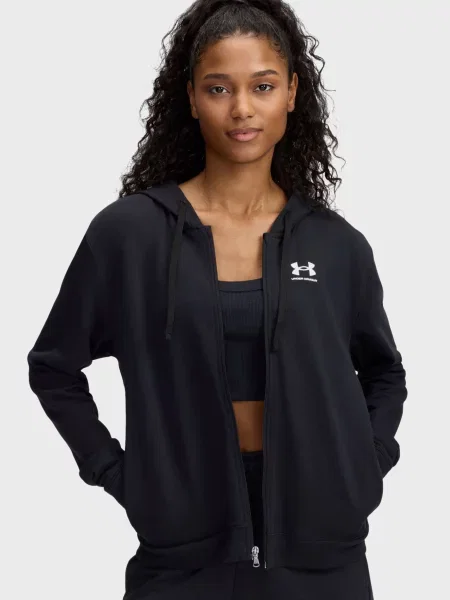 Махрова спортивна кофта Under Armour чорна