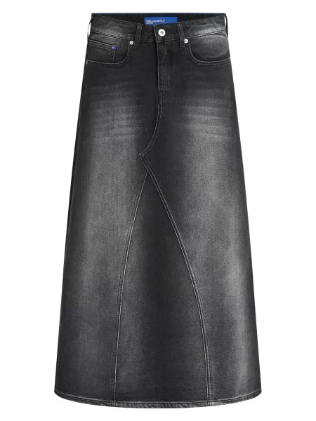 KARL LAGERFELD JEANS Fustă denim negru