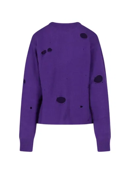 Pulover Gimaguas zdrențuiți violet