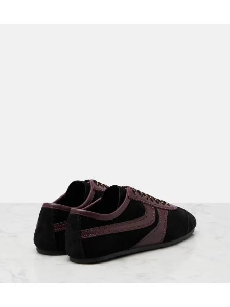 Superge Dries Van Noten iz semiša črna