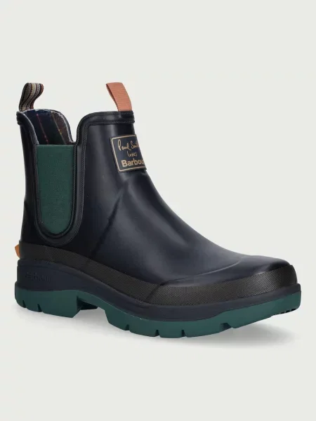 Barbour x PAUL SMITH cizme Wellington pentru bărbați
