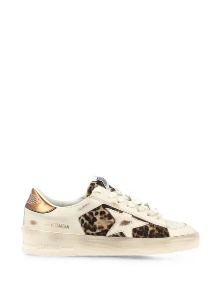 Sneakerși Golden Goose Stardan cu imagine cu model leopard