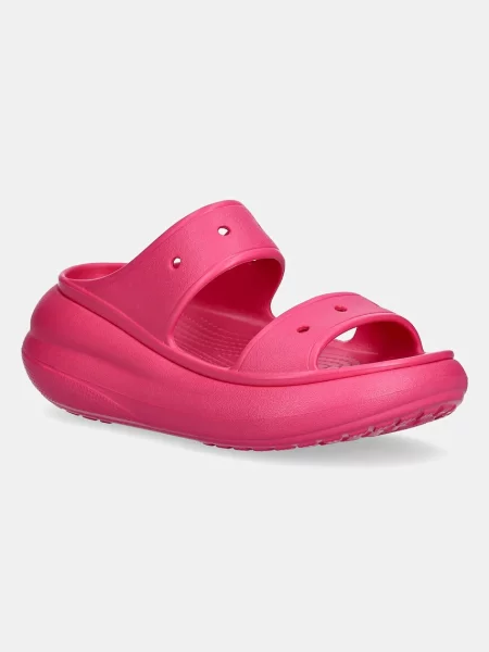 Natikači Crocs Classic Crush Sandal roza