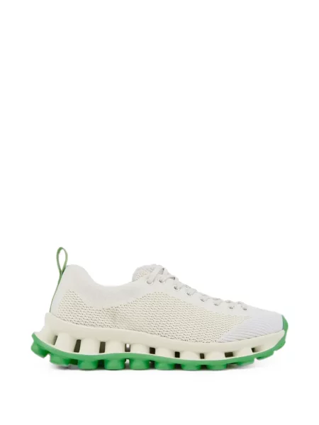 Sneakerși Sunnei tricotate alb