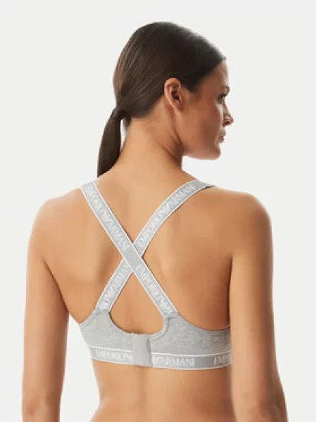 Emporio Armani Underwear Sportinė liemenėlė pilka