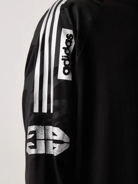 Тениска с дълъг ръкав Adidas Originals черно