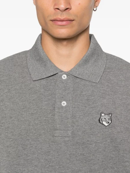 Polo Maison Kitsune gri